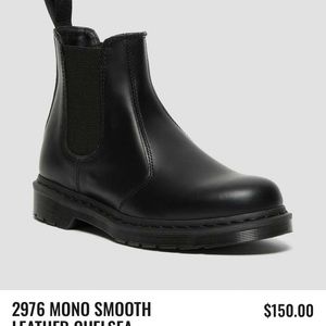 Dr. Marten 2976 Mono Smooth Leather Chelsea Boots